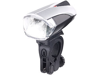 KryoLights LED-Fahrradlampen-Set mit Licht-Sensor, Akku, inkl. Rücklicht, StVZO