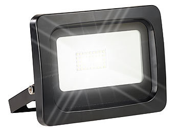 Luminea Wetterfester LED-Fluter, 30 W, 2.400 lm, IP65, 6.500 K, tageslichtweiß