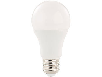 Luminea LED-Lampe mit Radar-Bewegungssensor, 12 W, E27, warmweiß, 3000 K
