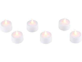 aufladbare Kerzen mit Ladestation