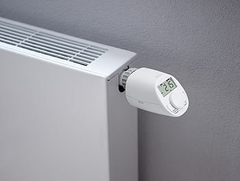 eqiva Programmierbares Energiespar-Heizkörper-Thermostat mit Boostfunktion