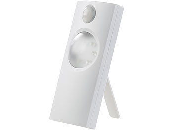 Lunartec LED-Wand- & Stand-Leuchte mit Bewegungserkennung, 0,36 Watt, 40 Lumen