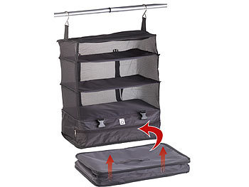 Faltbare Aufbewahrungsbox für Koffer, als Wäschebeutel, Schuhbeutel