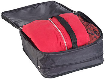 Xcase 2er-Set XL-Koffer-Organizer, Packwürfel zum Aufhängen, 30 x 64 x 30 cm