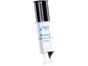 Zweikomponentenkleber: AGT Epoxy 2-Komponenten-Kleber, hohe Belastbarkeit: 23 N/mm²