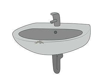 AGT Sanitär-Reparaturkit für Bad, Dusche, Wannen & WC