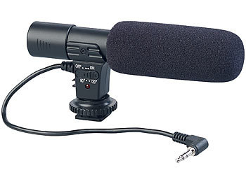 Somikon Externes Mikrofon für Kameras & Camcorder (Versandrückläufer)