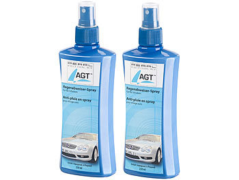Autoglass versiegeln: AGT 2er-Set Regenabweiser-Spray für Kfz-Scheiben, je 250 ml
