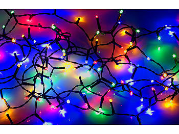 Baumbeleuchtung Weihnachtsgirlande Lichtschlauch Außenbeleuchtung Tannenbaum