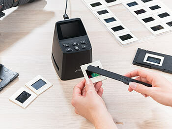 Dia-Scanner mit SD-Kartensteckplätzen