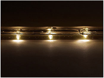 Lunartec LED-Lichtschlauch für innen  10 Meter, warmweiß