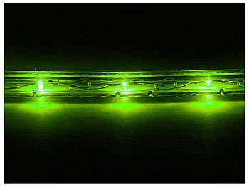 Lunartec LED-Lichtschlauch für innen  10 Meter, grün