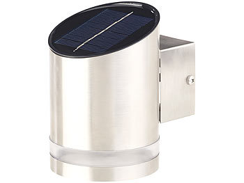 Lunartec Elegante Solar-LED-Wandleuchte Versandrückläufer
