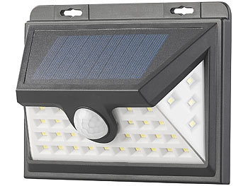 Solar-LED-Wandlichter mit Nachtlicht-Funktion