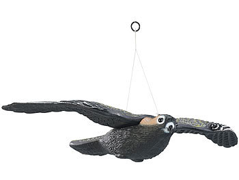 Taubenschreck Falke: Royal Gardineer Vogelschreck "Falke" zum Aufhängen, 54 cm Flügel-Spannweite