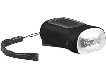 LED Taschenlampe mit Kurbel
