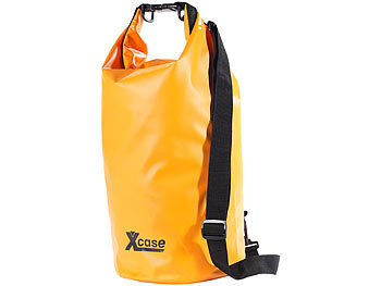 Wasserdichter Rucksack: Xcase Wasserdichter Packsack 16 Liter, orange