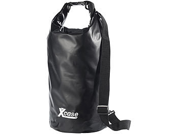 Wasserdichte Taschen: Xcase Wasserdichter Packsack 16 Liter, schwarz