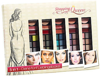Shopping Queen - 5in1 Kosmetikset: Deine fünf Lieblings-Looks