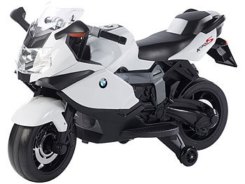 Motorrad: Playtastic Original BMW-lizenziertes elektrisches Kindermotorrad BMW K1300 S