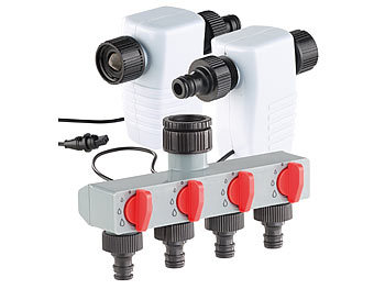 Bewässerungscomputer für Anschlüsse von Gartenschläuchen, 2-, 4- oder mehr-fach Regner Elektronische