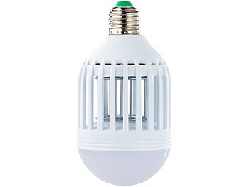 Exbuster 2in1-UV-Insektenkiller und LED-Lampe, E27, 9 W, 550 Lumen, neutralweiß