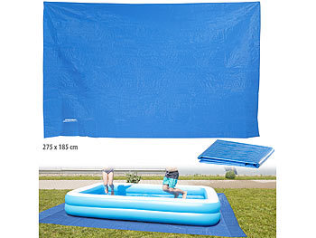 Pool Zubehör: Speeron Poolunterlage für aufblasbare Swimmingpools, 275 x 185 cm