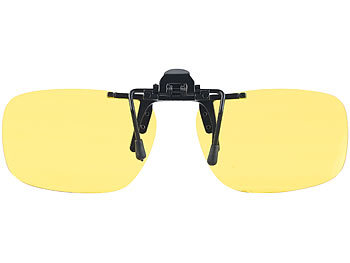 PEARL Nachtsicht-Brillenclip in abgerundetem Design, polarisiert, UV400