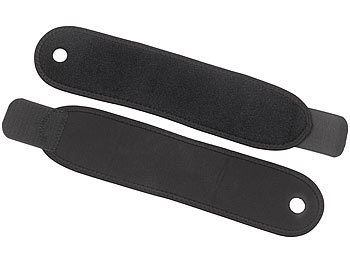 PEARL sports 2er-Set Handgelenk-Bandage für Kraftsport, aus Neopren, Universalgröße