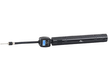 AGT Professional Kompakte Akku-Kompressor-Luftpumpe, LCD-Display, USB, 101 psi,7 bar