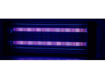 Lunartec UV-Insektenvernichter mit Rundum-Gitter, Versandrückläufer