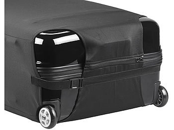 Xcase 2er-Set elastische Schutzhülle für Koffer bis 63 cm Höhe, Größe L