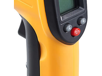 AGT Berührungsloses Infrarot-Thermometer mit Laserpointer, -50 bis +380 °C