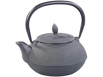 traditionell Eisenguss-Teekanne Tee-Kanne Getränkekanne Trinkbecher Teacup Teecup Mug Cup
