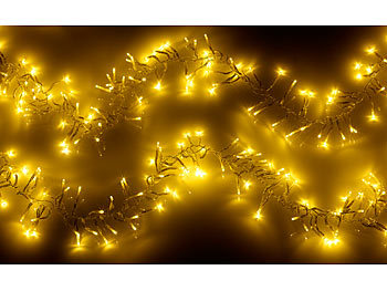 Cluster Lichterkette Weihnachtsbaum