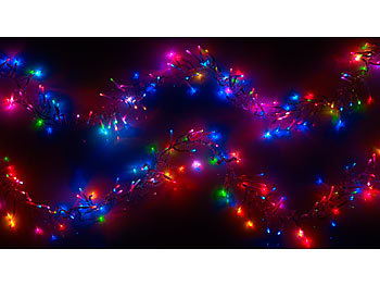 Cluster Lichterkette Weihnachtsbaum