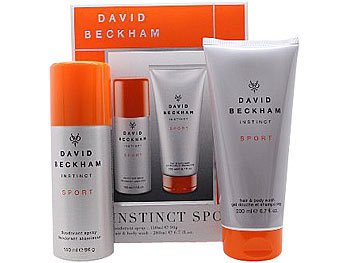 David Beckham Instinct Sports, 150 ml Deo, 200 ml Duschgel