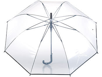 Kuppel Regenschirm transparent