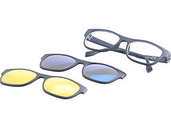 PEARL 3in1-Bildschirm-Brille Versandrückläufer