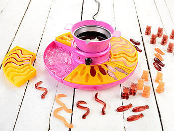 Fonduegabeln Valentinstage Schokoladenformen Fondü Gelees DIY Popcorn Popkorn Zuckerwatte