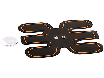PEARL sports EMS-Bauchmuskel- & Sixpack-Muskeltrainer mit 6 Pads
