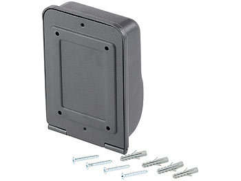 Xcase Mini-Schlüssel-Safe zur Wandmontage, 0,8-mm-Stahl, Zahlenschloss