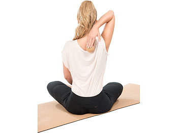 newgen medicals Massage-Ball und Faszien-Trainer zur Selbstmassage, aus Kork, Ø 6,5 cm
