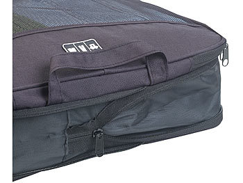 Semptec 6-teiliges Kompressions-Kleidertaschen-Set füs Reisegepäck, 2 Größen