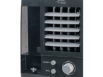 Sichler Kompakter 3in1-Tisch-Luftkühler, -Luftbefeuchter & -Luftfilter, 60 W