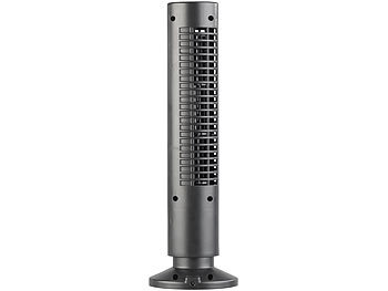 Sichler Schlanker Turm-Ventilator, USB-Strom, 2 Geschwindigkeits-Stufen, 33 cm