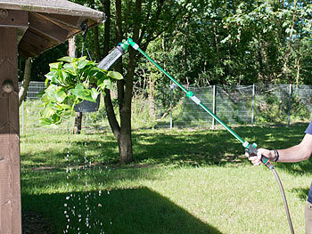 Gartenbrause mit Wasserflusseinstellung