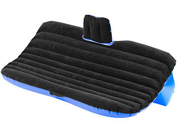 Bett für Auto Kofferraum: Lescars Aufblasbares Bett für den Auto-Rücksitz Versandrückläufer