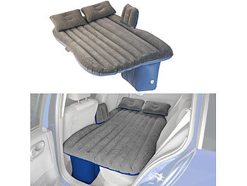 Lescars Aufblasbares Bett für den Auto-Rücksitz, mit Kissen Versandrückläufer
