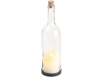 Lamp Night Battery batteriebetrieben Geschenk Tisch Home Hochzeit realistischem Bottle